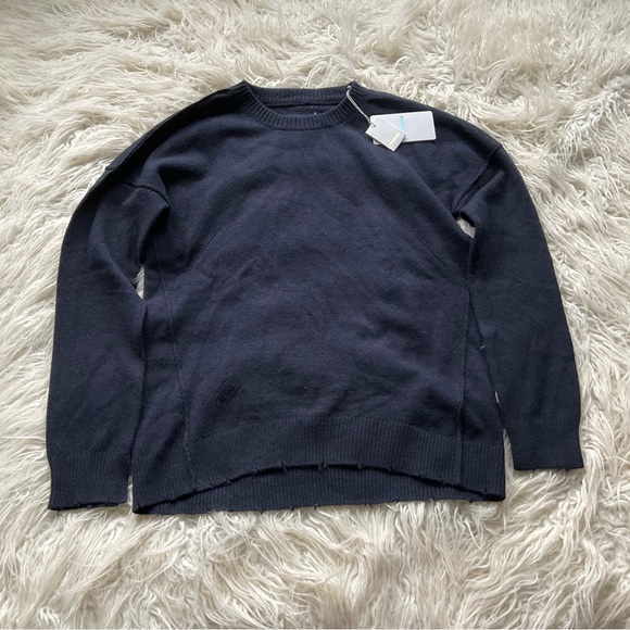 🆕 Zadig & Voltaire Cici Star Patch Cashmere Sweater - Picture 2 of 5